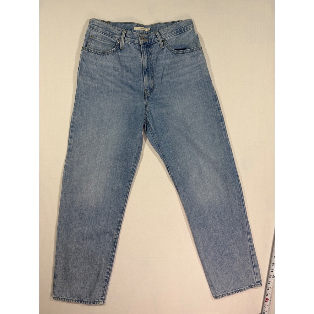 Levi Mens 94 Baggy Light Wash Denim Jeans 30x31 Relaxed Fit Streetwear